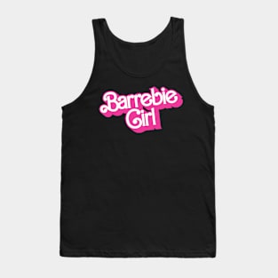 Barrebie Girl Ballet Dancer Tank Top